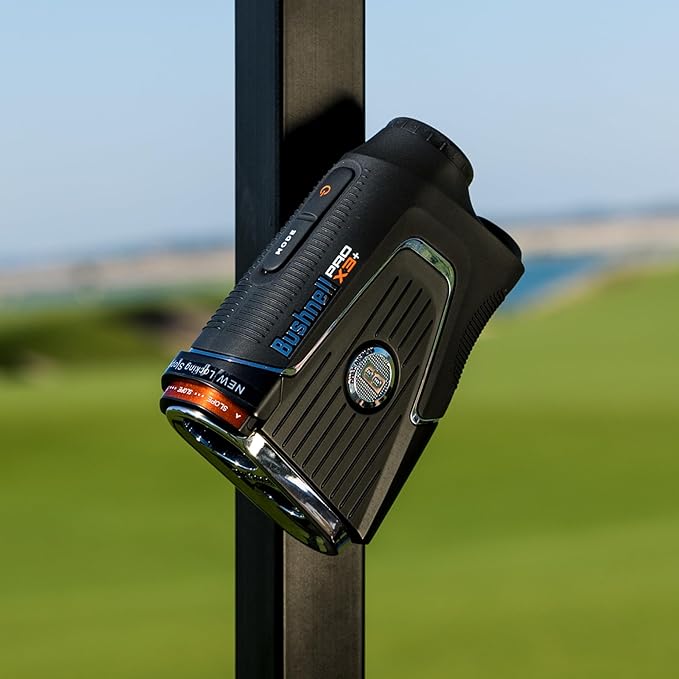 Bushnell Pro X3+ Golf Rangefinder with Wind Speed and Direction,1300 Yard Range,7X Magnification, Pin Locking with Visual Jolt-StrideForce Fitness