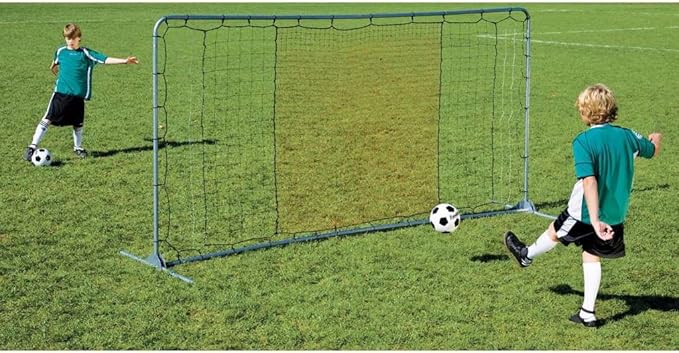 Franklin Sports Soccer Rebounder - Tournament Steel Rebounding Net - Perfect for Backyard Practice and Training - 12' x 6' & 6' x 4'-StrideForce Fitness