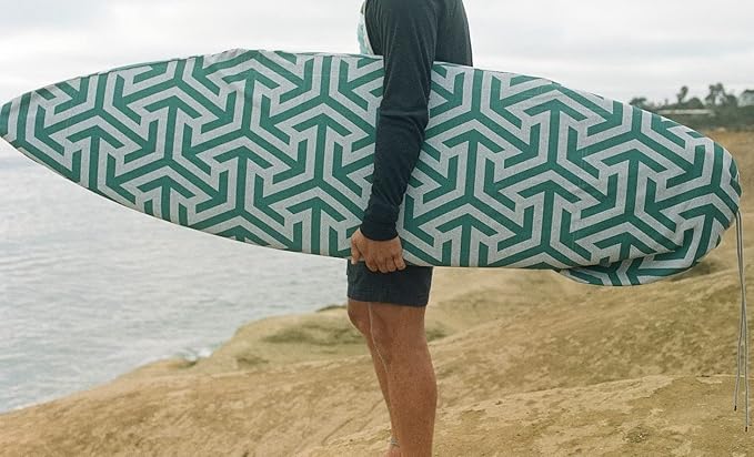 SHRED 100% Recycled Surfboard Bag - Protective Sock Cover For Surf Boards [CHOOSE SIZE AND STYLE]-StrideForce Fitness