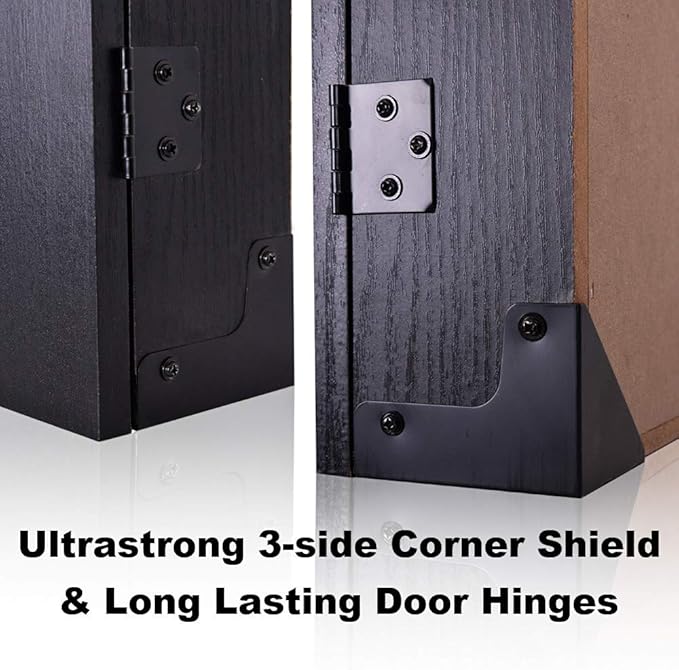 All-in-One Dartgame Center with Self-Healing Sisal/Double-Sided Dartboard & Multifunctional Cabinet 6 Steeltip Darts and Mounting Kit Included-StrideForce Fitness