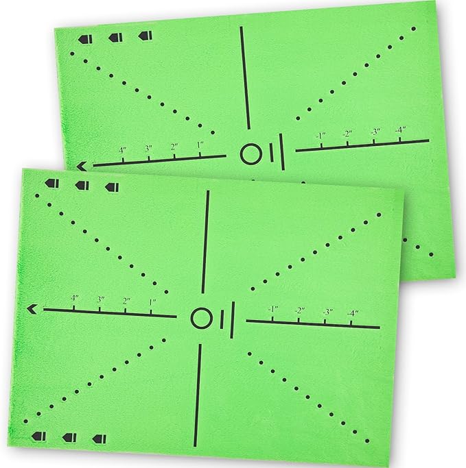 Golf Hitting Mat with Swing Path Tracer – Durable Golf Practice Mat for Indoor/Outdoor Use, Driving & Chipping Training – Golf Training Aid and Gift for Men & Women-StrideForce Fitness