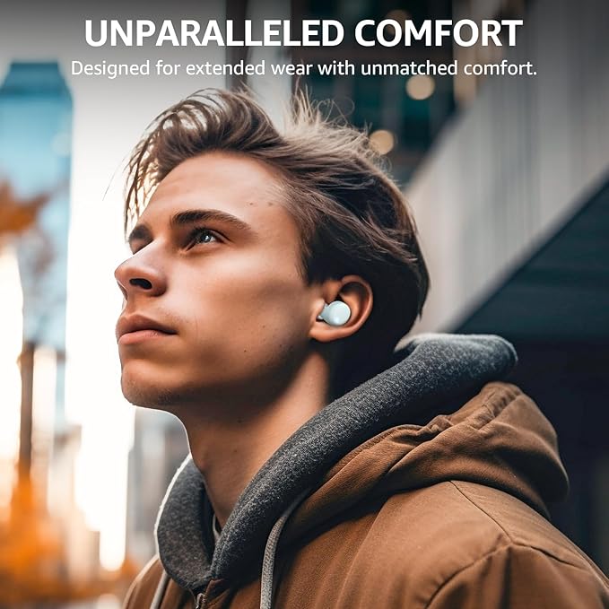 TOZO T6 Wireless Earbuds, IPX8 Waterproof Ear Buds, Stereo Bass Sound Bluetooth 5.3 Headphones in Ear, 50 Hours Playtime Earphones, Wireless Charging Case, Custom 32 EQ via APP-StrideForce Fitness