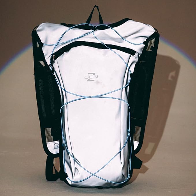 RAVERUNNER® Rave Hydropack - 2L Water Backpack for Raves, Festivals, Hiking, Running - Festival Hydration Pack for Hydration Backpack Rave-StrideForce Fitness