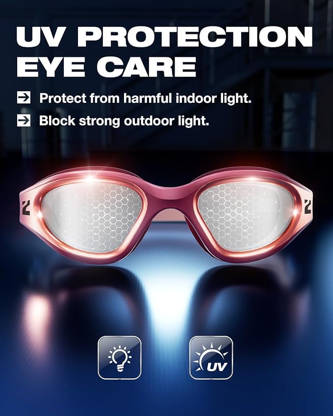 ZIONOR G1 Nava Super Anti-Fog Unisex Swim Goggles Mirror/Bright Smoke Lens-StrideForce Fitness