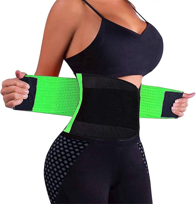VENUZOR Waist Trainer Belt for Women - Waist Cincher Trimmer - Slimming Body Shaper Belt - Sport Girdle Belt (UP Graded)-StrideForce Fitness