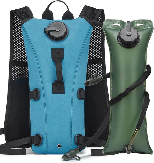 ATBP Running Hydration Vest Pack Tactical 3L Water Bladder Backpack Bag for Cycling Marathon Hiking Daypack Men & Women-StrideForce Fitness