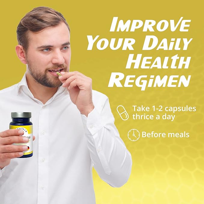 EnergyTune Energy Supplements, Increases Nutrient Absorption and Promotes Overall Health and Immune Support - Non-GMO, Gluten Free, Vegetarian - Veg Capsules (60 Count (Pack of 1))-StrideForce Fitness