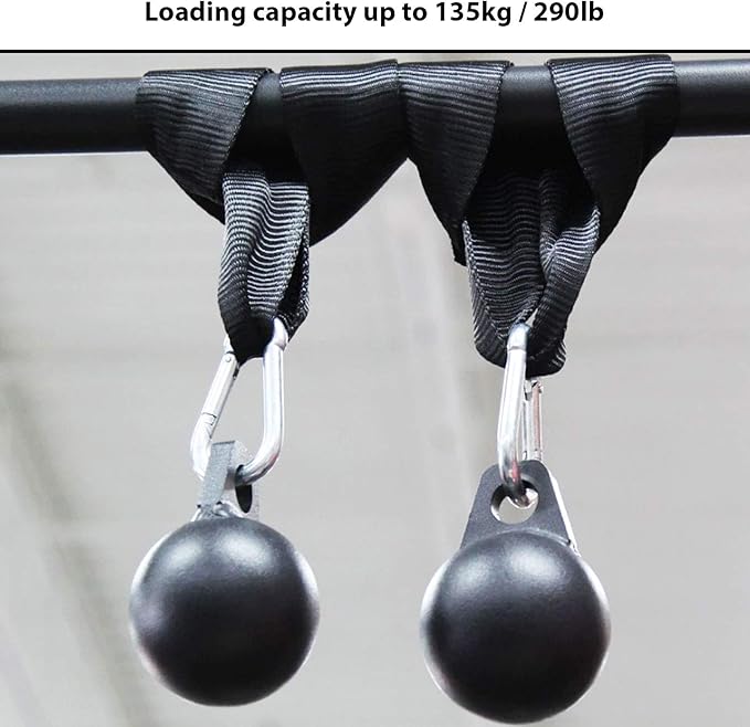 Spring Snap Hooks M5 M6 M8 M10 Carabiner Heavy Duty Carabiner Clips Galvanized Steel Quick Links Caribiniers Hammocks Hooks for Camping Hiking Outdoor Swing Pet Leash Gym-StrideForce Fitness