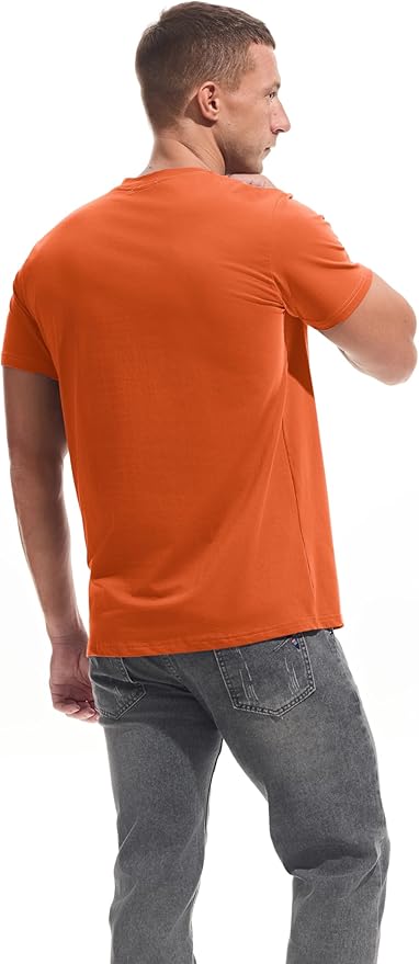 VEIISAR Premium V Neck T Shirts for Men - Modern Fitted Tees Vneck Undershirts-StrideForce Fitness