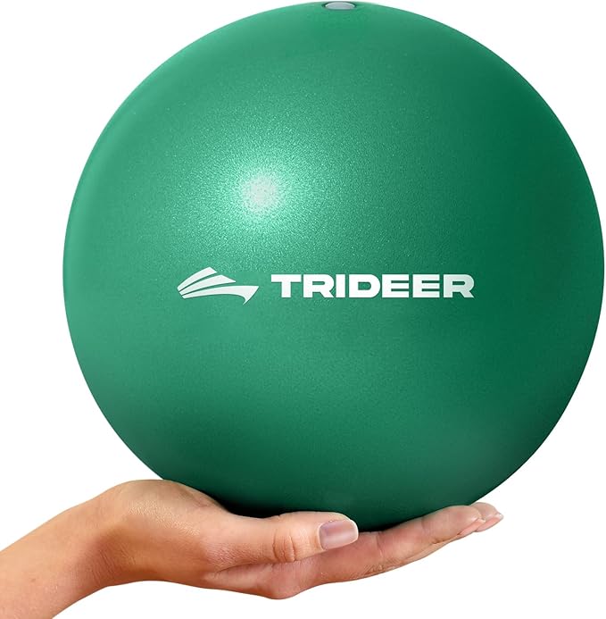 Trideer Exercise Balls Physical Therapy, 9 Inch Pilates Ball Between Knees for Physical Therapy, Mini Exercise Ball - Yoga Ball, Small Workout Balls for Core Strength and Back Support-StrideForce Fitness