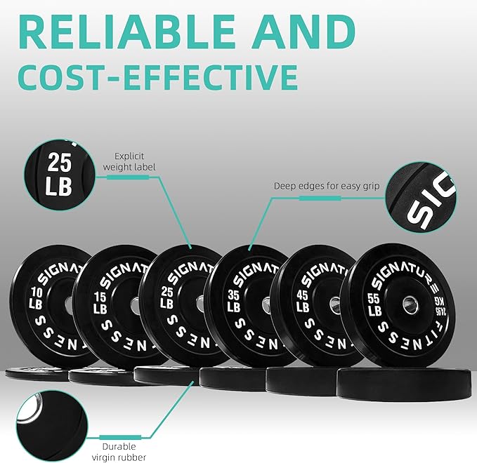 Olympic Bumper Plates Set, 2" Weight Plates for Strength Training & Weightlifting, Paris or Set or Set with Barbell, Multiple Options-StrideForce Fitness