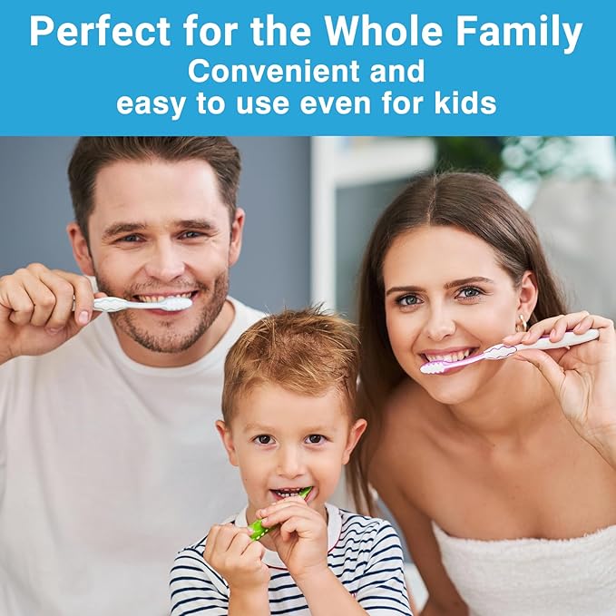 Self-Closing XXL Toothpaste Caps 3-Pack White, Sensodyne Pronamel Compatible by Tilcare - No Waste Cap Dispensers for Easy Use - Mess-Free Toothpaste Lids - Food Grade Silicone & BPA-Free Toppers