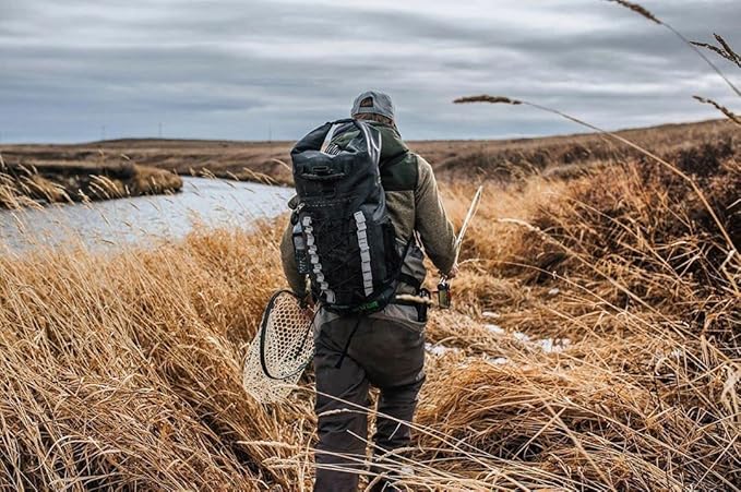 Waterproof Backpack - 40 Liter HYDRIC Series Water Proof Floating Dry Bag River Pack-StrideForce Fitness