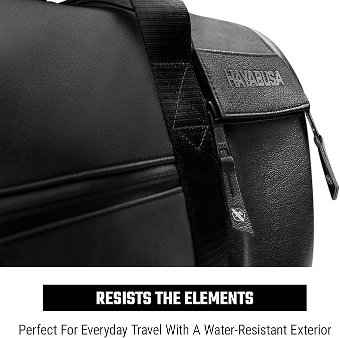 Hayabusa Elite Boxing Duffle Bag - 35 Liters, Black-StrideForce Fitness