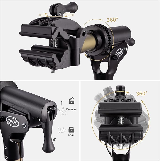 CXWXC Bike Repair Stand 88lbs- E Bike Stand for Maintenance Workstand - Ebike Repair Stand Shop Home Mechanics for Mountain Bike and Road Bike (Max. 88lbs)-StrideForce Fitness