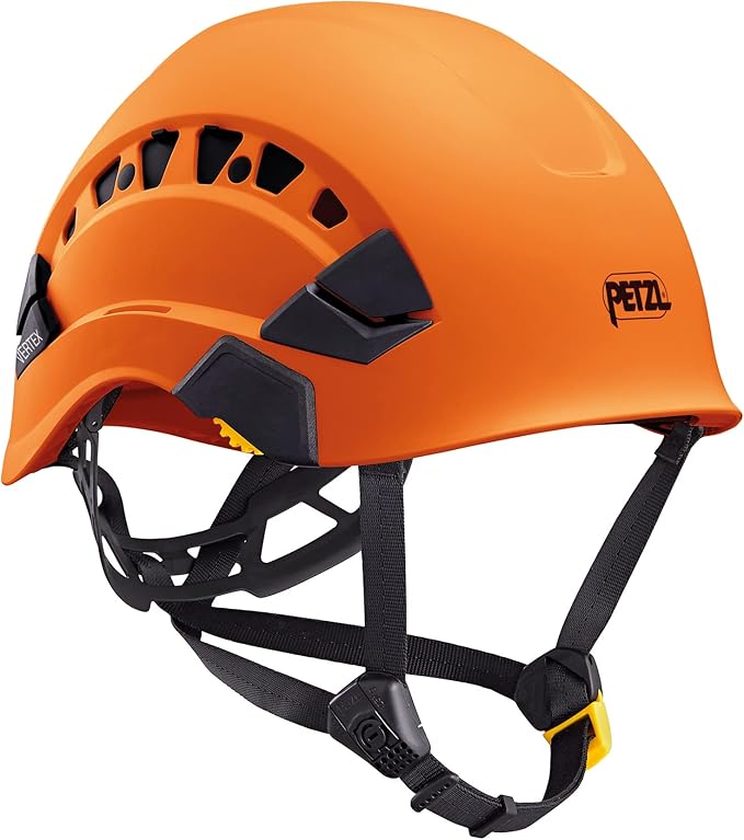PETZL, Vertex Vent Helmet, Orange-StrideForce Fitness