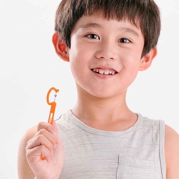 Veemoon 3pcs Kid Tongue Exercise Device, Child Oral Muscle Trainer Speech Therapy Tool Tongue Tip Lateralization Elevation Tools Jaw Muscle Exerciser for Jaw Oral Training Stabilizing Device