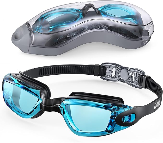 Aegend Swim Goggles, Swimming Goggles No Leaking Full Protection Adult Men Women Youth-StrideForce Fitness