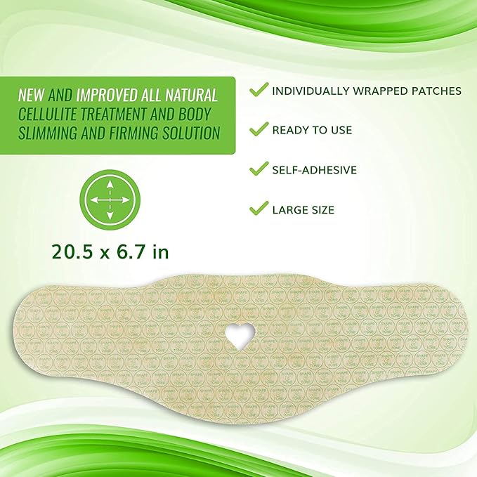 Contouring Moisturizing Body Wrap. New improved all natural cellulite solution (10 WRAPS)-StrideForce Fitness