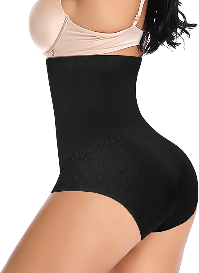 Tummy Control Shapewear Panties for Women High Waisted Body Shaper Slimming Shapewear Underwear Girdle Panty-StrideForce Fitness