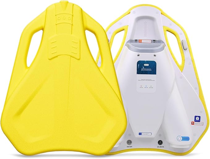 Electric Swimming Kickboard for Kids – 2-in-1 Water Jet & Propeller, Water Scooter Float Board for Swim Training, 6.1kgf Thrust, 24V/4.6Ah Battery, 45 Min Runtime, Load 198 lbs, Summer Pool Toy-StrideForce Fitness