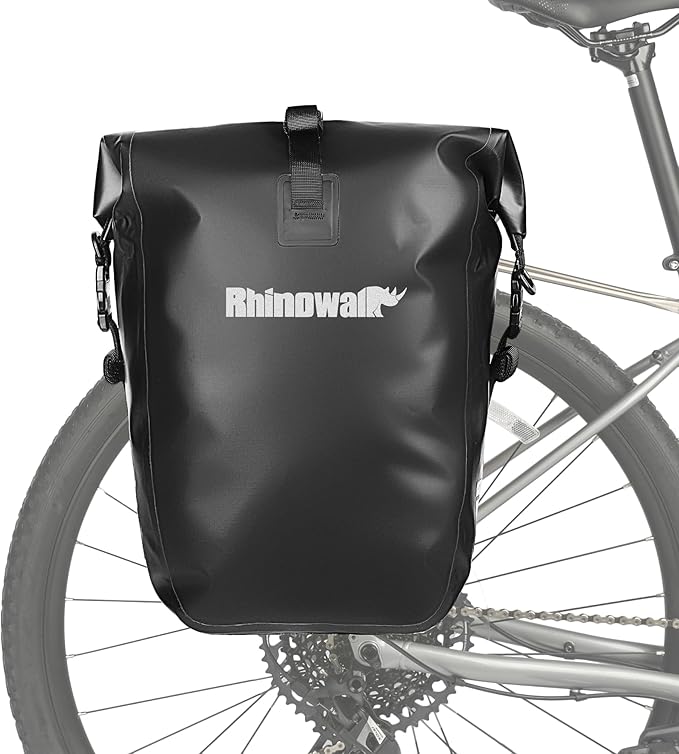 Rhinowalk Bike Bag Waterproof Bike Pannier Bag for Bicycle Cargo Rack Saddle Bag Shoulder Bag Laptop Pannier Rack Bicycle Bag Professional Cycling Accessories-StrideForce Fitness