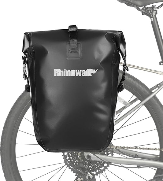 Rhinowalk Bike Bag Waterproof Bike Pannier Bag for Bicycle Cargo Rack Saddle Bag Shoulder Bag Laptop Pannier Rack Bicycle Bag Professional Cycling Accessories-StrideForce Fitness