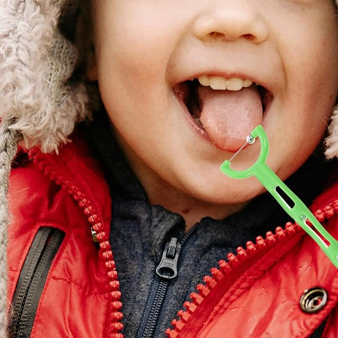 4Pcs Kids Tongue Exerciser Tongue Tip Muscle Trainer Tool Oral Muscle Exercise Tool Tongue Tip Lateralization Elevation Devic Tongue Thrust Corrector for Improve Pronunciation Stiff Clear Speech