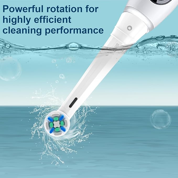 8PACK Replacement Heads Compatible with Oral B iO 3 4 5 6 7 8 9 10 Series Electric Toothbrush,Toothbrush Heads Compatible with Oral B iO Replacement Heads, Medium Bristles for Effective Cleaning