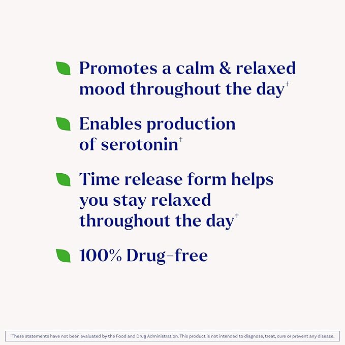 Natrol 5-HTP 200 mg, Time Release, Support a Balanced Mood, Dietary Supplement Provides Serotonin Production Throughout the Day, 30 Tablets, Up to a 30 Day Supply-StrideForce Fitness