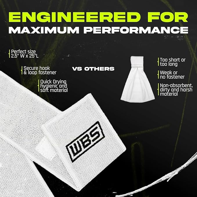 Streamer Football Towel, Sports Towel with Hook and Loop Fastener to Clean Football Visor and Gloves (Orange)-StrideForce Fitness