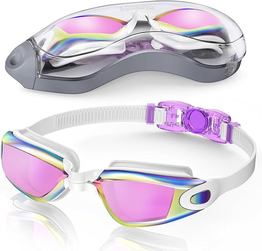 Aegend Swim Goggles, Swimming Goggles No Leaking Full Protection Adult Men Women Youth-StrideForce Fitness