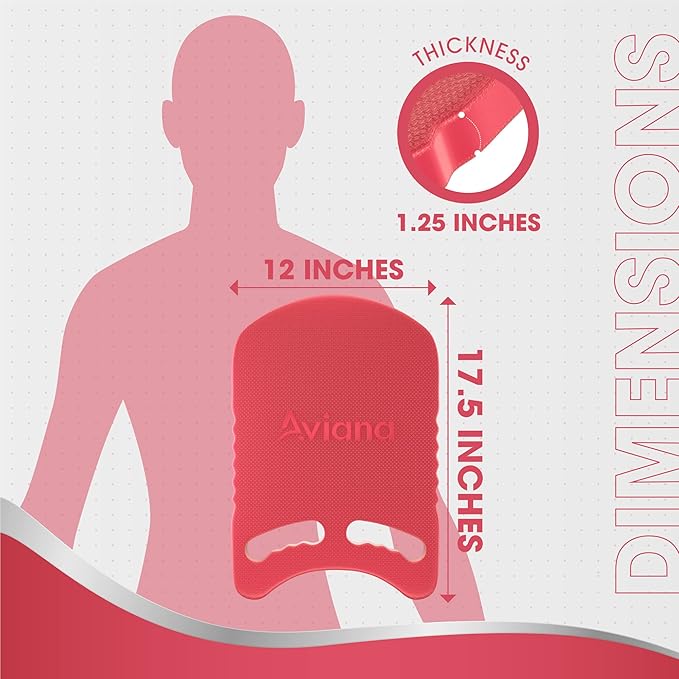 Kickboard Adult & Youth Swim Buoy Aid Leg Kick Exercise Training Float for Swimming Pool or Open Water Foam Equipment | High Buoyancy | Non-Slip | EVA Material & BPA Free-StrideForce Fitness