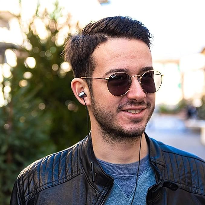 LUDOS Clamor USB C Headphones for iPhone 17 16 15 Pro Max Plus Air iPad Pro, 5 Years Warranty, USB-C Earbuds for Samsung Galaxy S24 S23 Ultra S22 S21 FE S20 A55 A54 A53, USB Type C Earphones - Grey-StrideForce Fitness