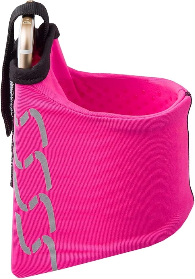 Sprigs Phone Armband Sleeve for iPhone 14, 13, 12, 11, X Galaxy Z, S22, S21, S20 Google Pixel 7, 6, 5. The Lightest & Most Comfortable Running Armband, Stretches to Fit All Phones with Case for Women & Men-StrideForce Fitness