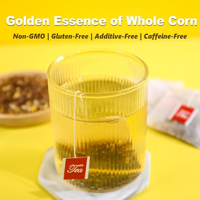 TEARELAE - Corn Silk Tea Bags, 40 Count - Premium Natural Whole Corn Tea with Mild Sweetness - Non-GMO - Caffeine-free - Promote Kidney Health-StrideForce Fitness