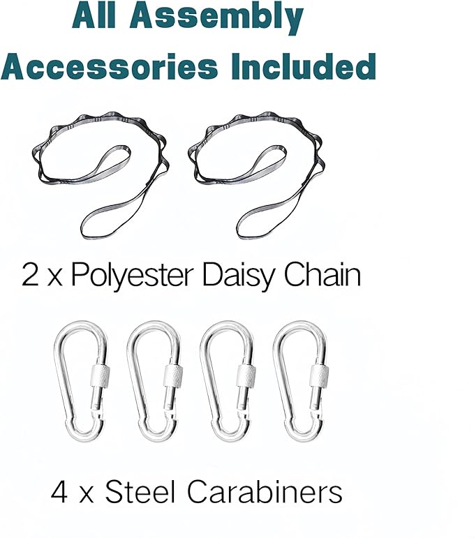 Premium Aerial Yoga Swing Hammock Inversion Therapy with 2 Free Extension Straps Easy Install for Home & Gym Fitness-StrideForce Fitness