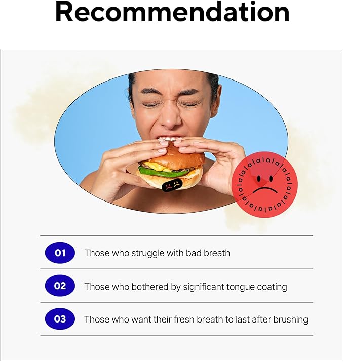 Tongue Scraper – Dual Scraper & 120 Micro Brushes for Fresh Breath, Soft TPE, Anti-Gag Design (Gray)