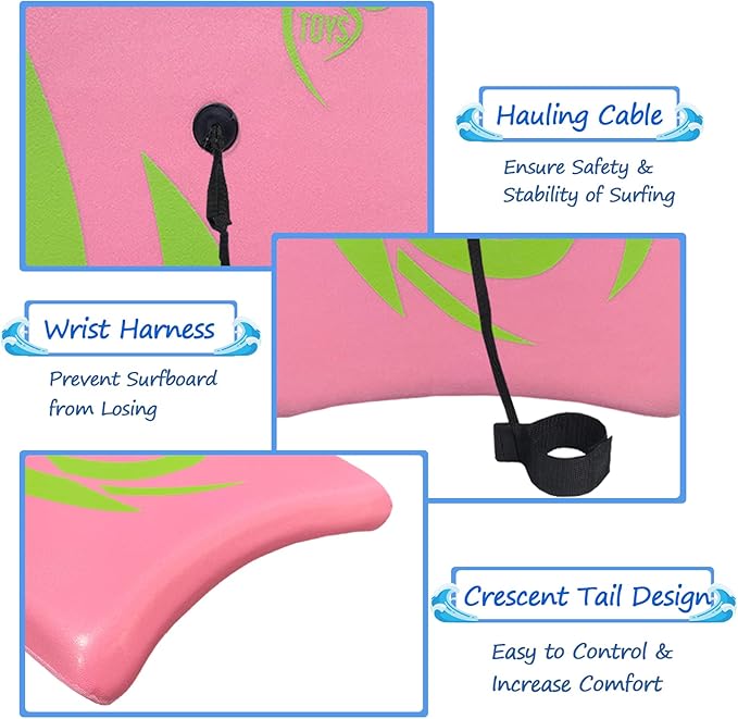 Body Board Lightweight with EPS Core-StrideForce Fitness