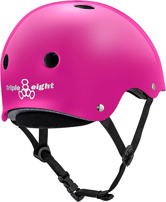 Triple Eight Deep Cover Helmet - Ideal for Skateboarding, Bicycling, BMX, and Roller Skating-StrideForce Fitness