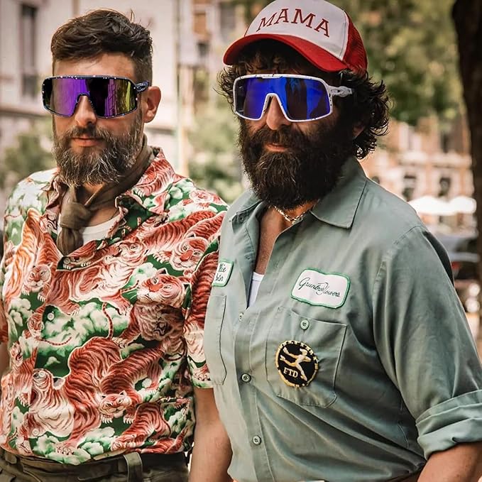 Polarized Sports Sunglasses for Men and Women Cycling Glasses UV Protection Goggles for Mountain Bike Running Fishing-StrideForce Fitness