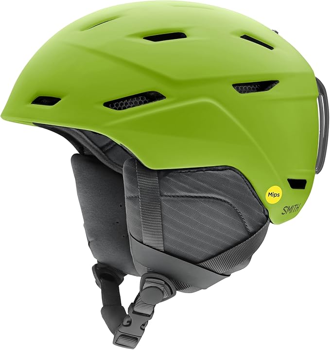 Smith Mission Helmet for Men – Adult Snowsports Helmet with MIPS Technology + Zonal Koroyd Coverage – Lightweight Protection for Skiing & Snowboarding-StrideForce Fitness