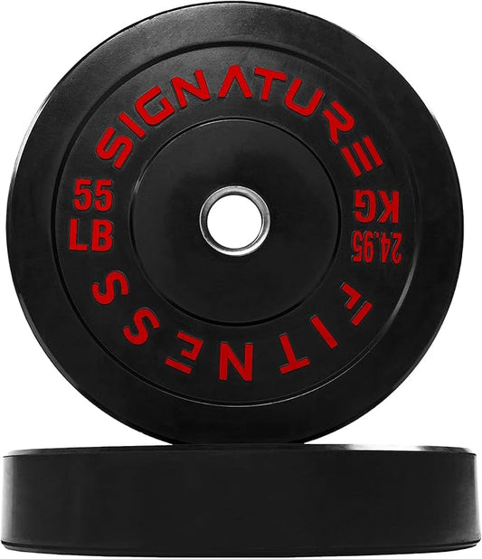 Olympic Bumper Plates Set, 2" Weight Plates for Strength Training & Weightlifting, Paris or Set or Set with Barbell, Multiple Options-StrideForce Fitness