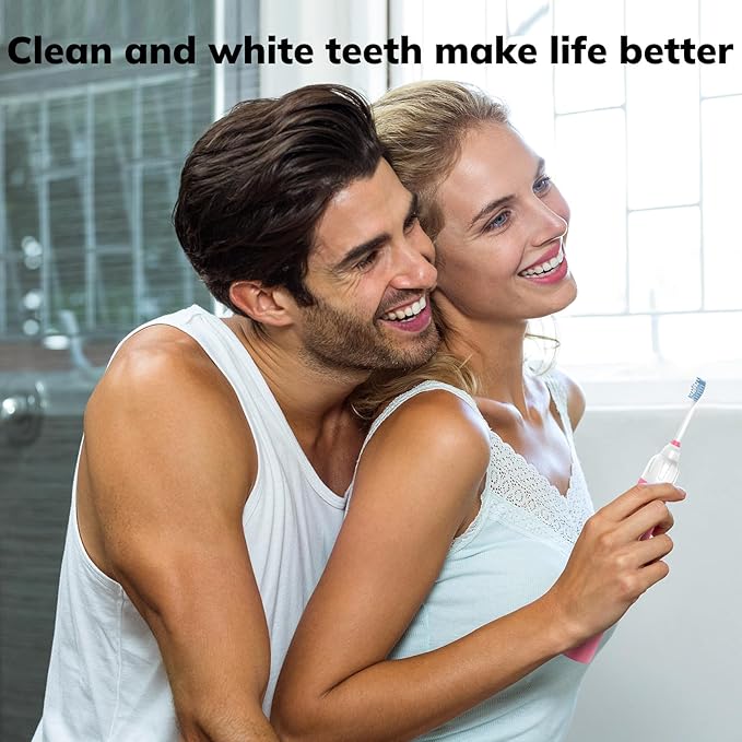 Replacement Toothbrush Heads for Philips Sonicare E-Series Essence Xtreme Elite Advance and CleanCare Screw-On Toothbrush Handles,6 Pack Soft Dupont Bristles Electric Toothbrush Replacement Heads