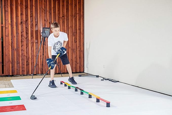 Hockey Revolution Lightweight Stickhandling Training Aid, Equipment for Puck Control, Reaction Time and Coordination-StrideForce Fitness