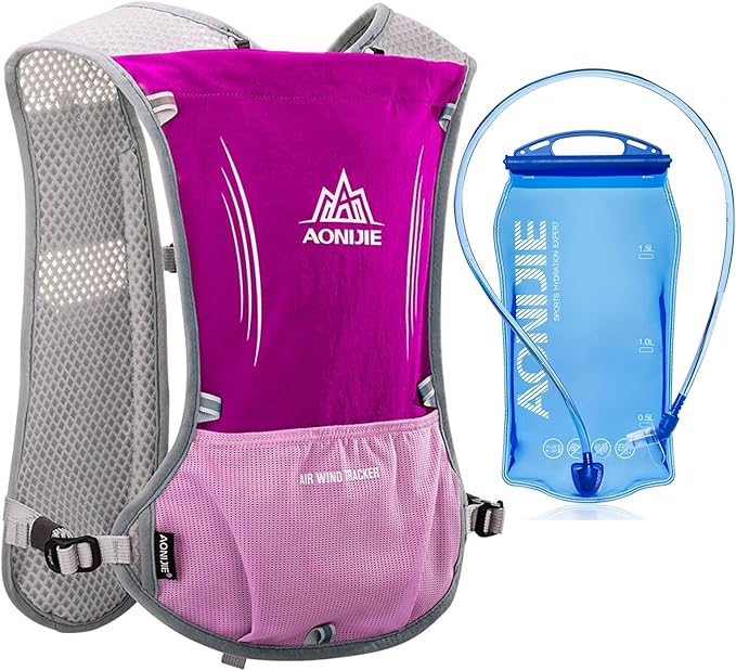 AONIJIE Hydration Vest Pack Backpack 5L Marathoner Running Race Hydration-StrideForce Fitness