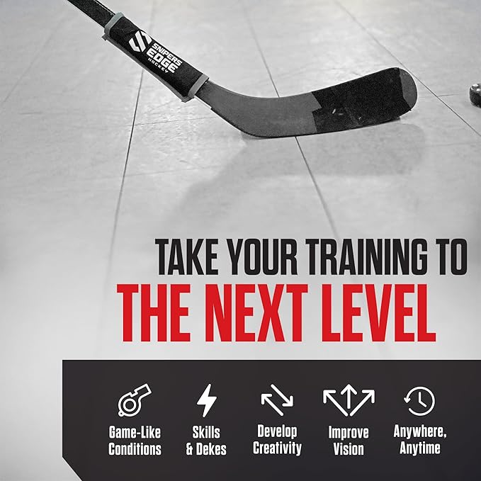 Snipers Edge Hockey - Stick Weight - 6.7 Ounce Weight - Velcro Weight That Goes Along The Blade-StrideForce Fitness