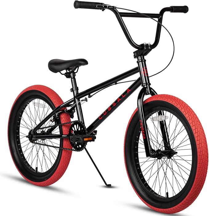 Freestyle BMX Bike, 18 20 Inch Kids Bicycle for 5-13 Years Old Kids and Beginner Level Rider, Multiple Colors-StrideForce Fitness