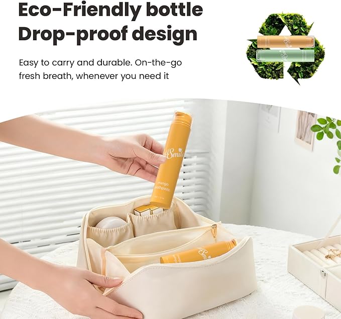 CALLSMILE Fluoride-Free Toothpaste, Easy-Press Pump, 60g - Fruity Flavors, No SLS, Non-Toxic, No Sweeteners, for Adults & Kids, Gentle for Sensitive Teeth, Mango-Flavored, ValentGine's Day Gifts