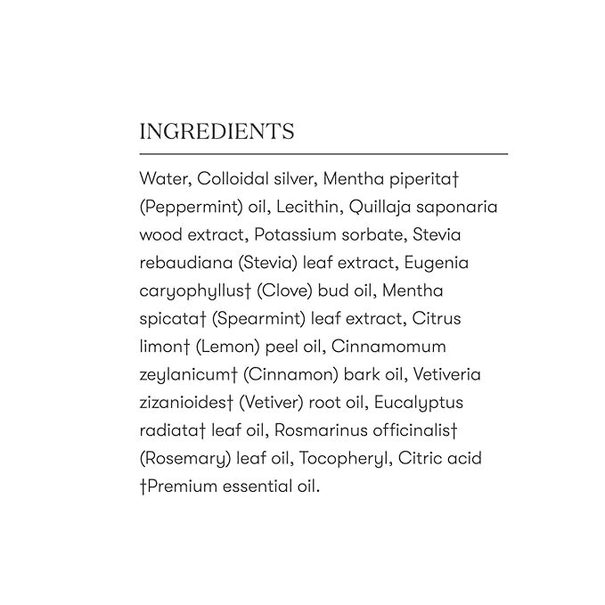 Young Living Thieves Fresh Essence Mouthwash | Alcohol-Free 8 fl oz Mouthwash Infused with Essential Oils | Gentle, Refreshing Oral Care for Long-Lasting Fresh Breath & Healthy-Looking Smile